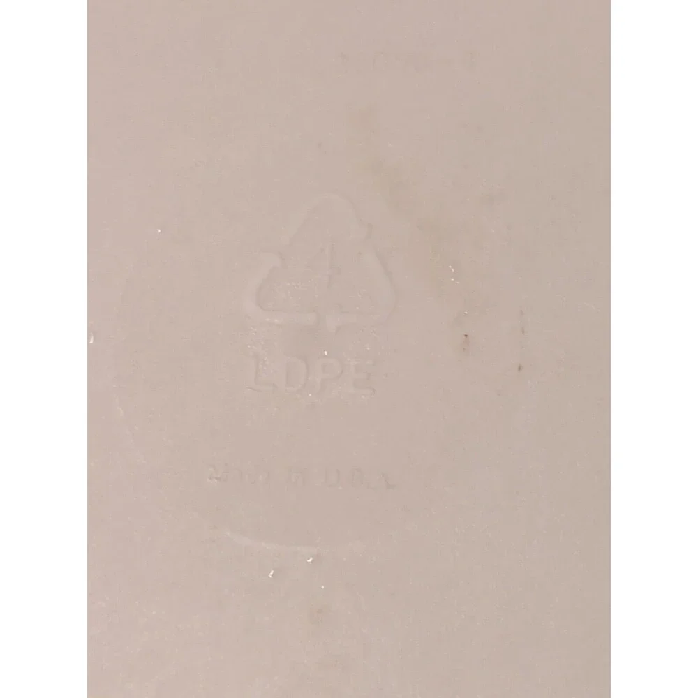 Tupperware Replacement Lid Only 2605B-4 White 9.25” Vintage